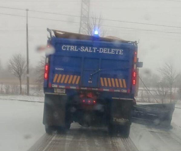 Snowplow naming contest results in Hamilton Ontario Canada did not disappoint